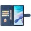 9D SKLO + PUZDRO 2v1 pre Motorola Moto G53 5G - Knižkové puzdro SOLID modré