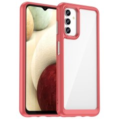 FRAME Zadný kryt pre Samsung Galaxy A13 5G / A04s - červený