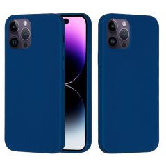 Silikónový kryt pre Apple iPhone 14 Pro - modrý