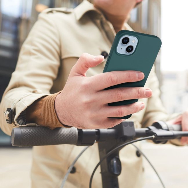 MATT Zadný kryt pre Xiaomi Redmi A3 - zelený