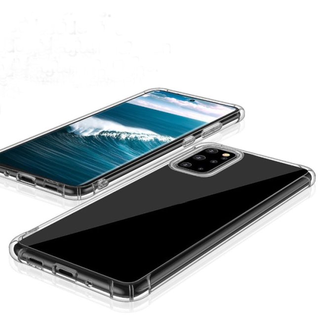 TRANSPARENTNÝ Silikónový obal pre Samsung Galaxy A71 - priesvitný