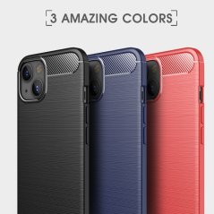 CARBON Zadný obal pre Apple iPhone 13 - čierny
