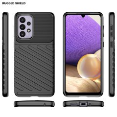 THUNDER Ochranný kryt pre Samsung Galaxy A33 5G - čierny