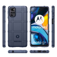 RUGGED Zadný kryt pre Motorola Moto G22 - modrý