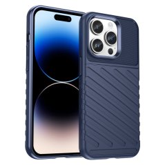 THUNDER Ochranný kryt pre Apple iPhone 15 Pro - modrý