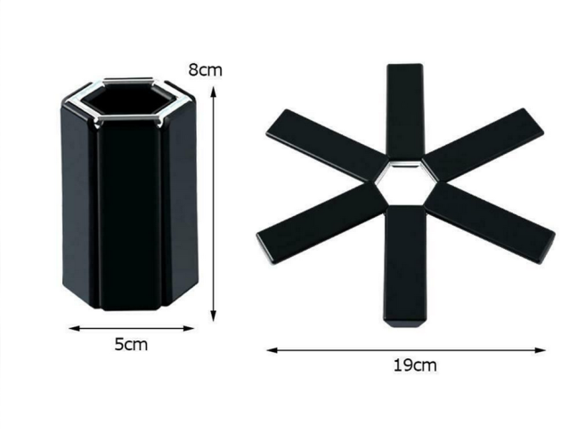 19cm skladacia základňa na horúci hrniec