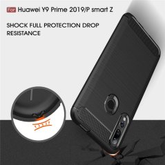 CARBON Zadný obal pre Huawei P Smart Z - modrý