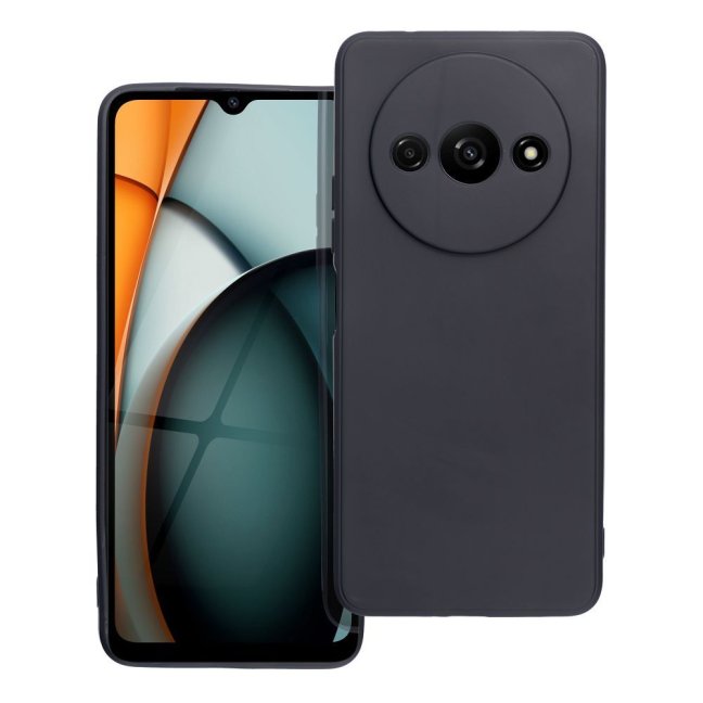 MATT Zadný kryt pre Xiaomi Redmi A3 - čierny
