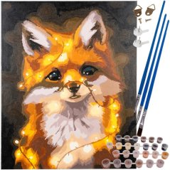 Maľba podľa čísel 40x50cm - Maaleo fox 22782