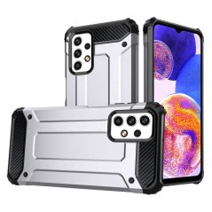 HYBRID ARMOR Tvrdený kryt na Samsung Galaxy A33 5G - sivý