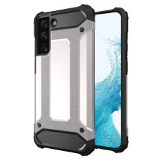 HYBRID ARMOR Tvrdený kryt na Samsung Galaxy S22 - sivý