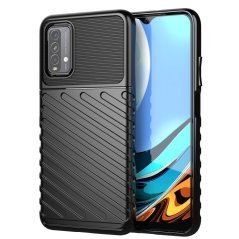 THUNDER Ochranný kryt pre Xiaomi Redmi 9T - čierny