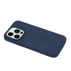 MATT Silikónový obal pre Apple iPhone 14 Pro - modrý