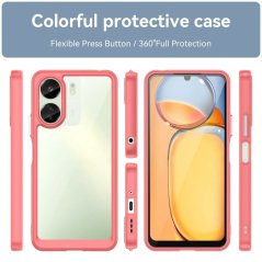 ACRYLIC Zadný kryt pre Xiaomi Redmi 13C - červený