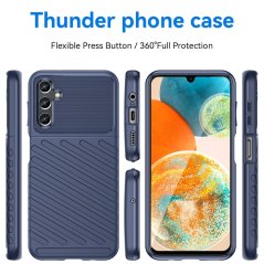 THUNDER Ochranný kryt pre Samsung Galaxy A14 / A14 5G - modrý