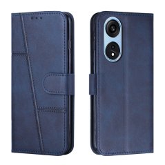 STITCHING Knižkové puzdro pre Oppo A98 5G - modré