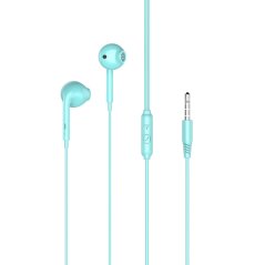 XO káblové slúchadlá EP28 jack 3,5 mm - zelený