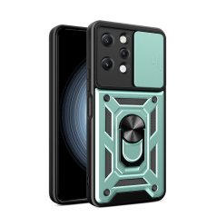 SLIDING ARMOR Tvrdený kryt pre Xiaomi Redmi 12 - zelený