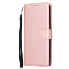 SOLID Knižkové puzdro pre Xiaomi Redmi 10C - ružové