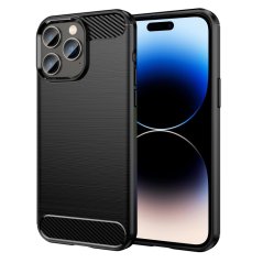 CARBON Zadný obal pre Apple iPhone 14 Pro - čierny
