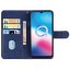 9D SKLO + PÚZDRO 2v1 pre Alcatel 3X 2020 - Knížkove Solid modré