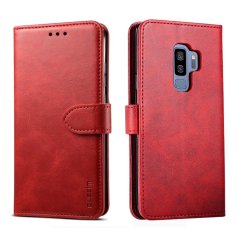 GUSSIM Knižkové puzdro pre Samsung Galaxy S9 Plus - červené