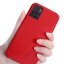 9D SKLO + PUZDRO 2v1 pre Motorola Moto E22 / E22i - Silikónové červené