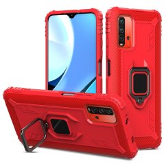 RING ARMOR Tvrdený kryt pre Xiaomi Redmi 9T - červený