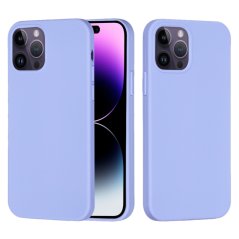 Silikónový kryt pre Apple iPhone 14 Pro - fialový