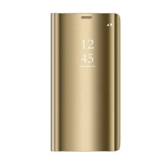 Púzdro Clear View na Huawei P40 Lite zlaté