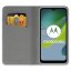 9D SKLO + PUZDRO 2v1 pre Motorola Moto E13 - Knižkové SMART MAGNET zlaté