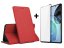 9D SKLO + PUZDRO 2v1 pre Motorola Moto G72 - Knižkové Magnet červené