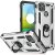 RING ARMOR Tvrdený kryt pre Motorola Moto G9 Power - sivý