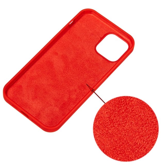 9D SKLO + PUZDRO 2v1 pre Apple iPhone 14 Pro - Silikónové červené