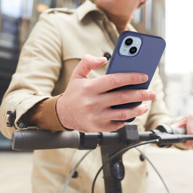 MATT Zadný kryt pre Xiaomi Redmi A3 - modrý