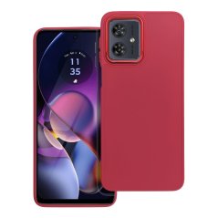 FRAME CASE Zadný kryt pre Moto G54 5G / G54 5G Power Edition - bordový