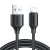 JOYROOM S-UL012A9 2.4A Rýchlo nabíjací kábel USB na Lightning 8-Pin - 1m (čierny)