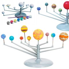 Kreatívna maliarska sada slnečnej sústavy vzdelávací model planéty 3d