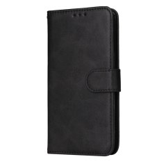 CALF Knižkové puzdro pre Xiaomi Redmi 12 - čierne
