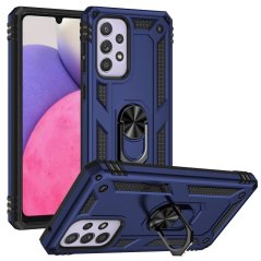 RING ARMOR Tvrdený kryt pre Samsung Galaxy A33 5G - modrý