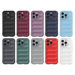 MAGIC Zadný kryt pre Apple iPhone 15 Pro - sivý