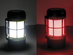 Turistické led solárne kempingové svetlo batérie