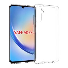 TRANSPARENTNÝ Silikónový obal pre Samsung Galaxy A05S - priesvitný