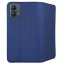 9D SKLO + PUZDRO 2v1 pre Motorola Moto G53 5G - Knižkové SMART MAGNET modré