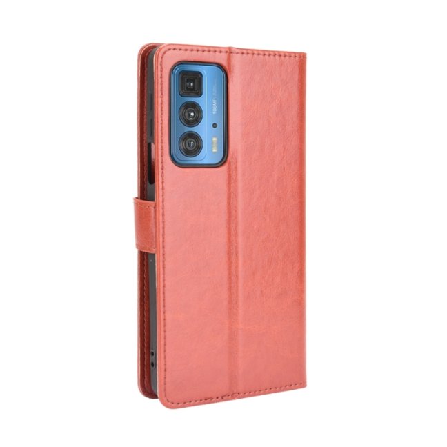 9D SKLO + PÚZDRO 2v1 pre Motorola Moto Edge 20 Pro - Solid čierne