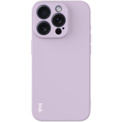 IMAK Silikónový obal pre Apple iPhone 15 Pro - fialový