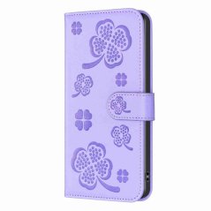 LEAF Knižkové puzdro pre Xiaomi Redmi Note 12 5G - fialové
