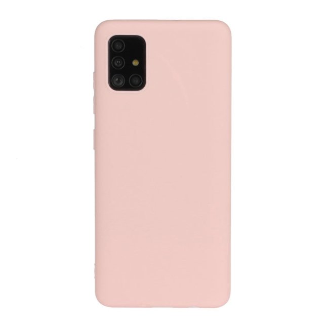 MATT Silikónový obal pre Samsung Galaxy A71 - ružový