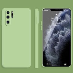 MATT Silikónový obal pre Huawei P30 Pro - zelené