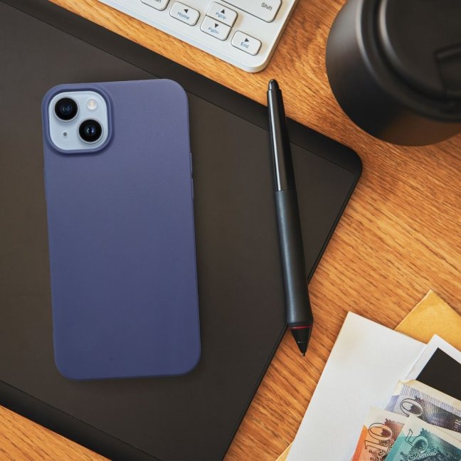 MATT Zadný kryt pre Xiaomi Redmi A3 - modrý